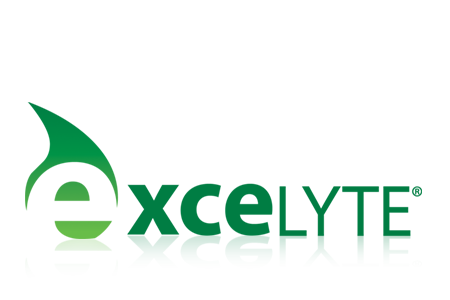 excelyte disinfectant logo design